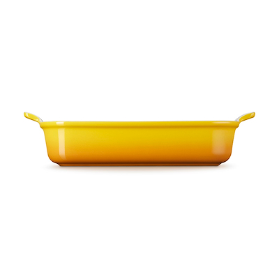 Le Creuset Signature stentøj Heritage rektangulært fad 32cm Nectar