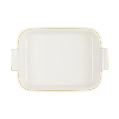 Le Creuset Signature stentøj Heritage rektangulært fad 32cm Nectar
