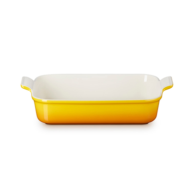 Le Creuset Signature stentøj Heritage rektangulært fad 32cm Nectar