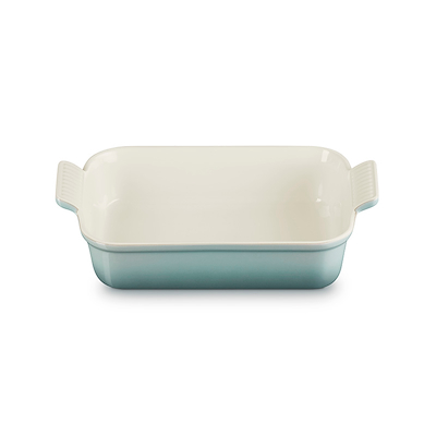Le Creuset Signature stentøj Heritage rektangulært fad 26cm Sea Salt