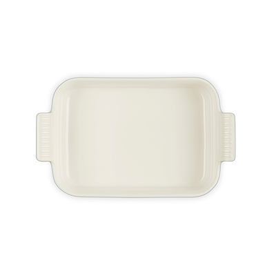 Le Creuset Signature stentøj Heritage rektangulært fad 26cm Sea Salt