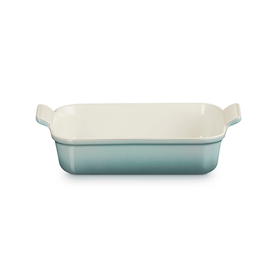 Le Creuset Signature stentøj Heritage rektangulært fad 26cm Sea Salt