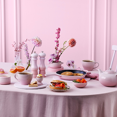 Le Creuset Signature stentøj snackskål 12cm Shell Pink