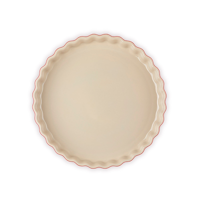 Le Creuset Signature stentøj tærtefad 28cm Cerise