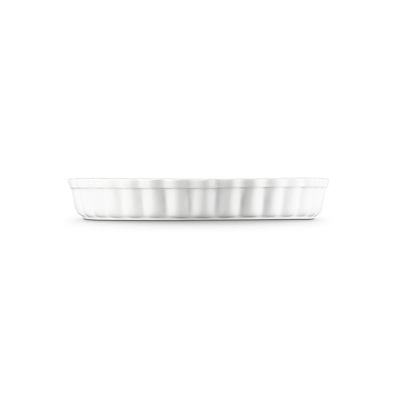 Le Creuset Signature stentøj tærtefad 28cm White