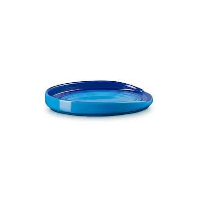 Le Creuset Signature stentøj oval grydeskeholder Azure