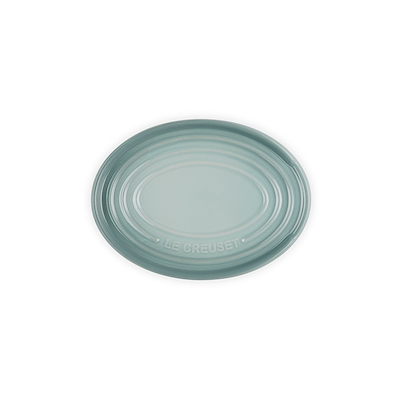 Le Creuset Signature stentøj oval grydeskeholder Sea Salt