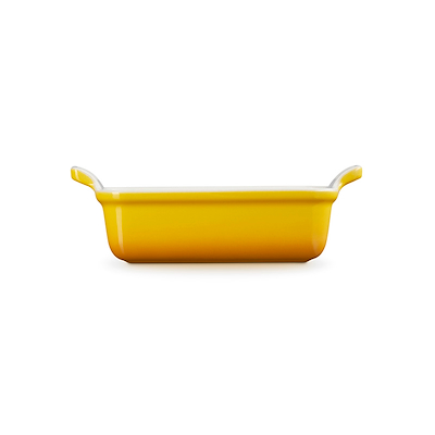 Le Creuset Signature stentøj Heritage rektangulært fad 19cm Nectar