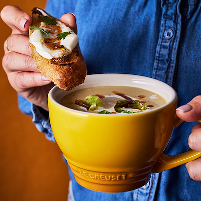 Le Creuset Signature stentøj jumbokop 400ml Nectar