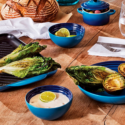 Le Creuset Signature stentøj snackskål 12cm Azure