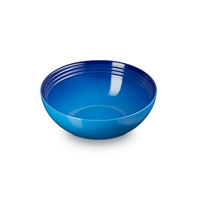 Le Creuset Signature stentøj serveringsskål 24cm Azure