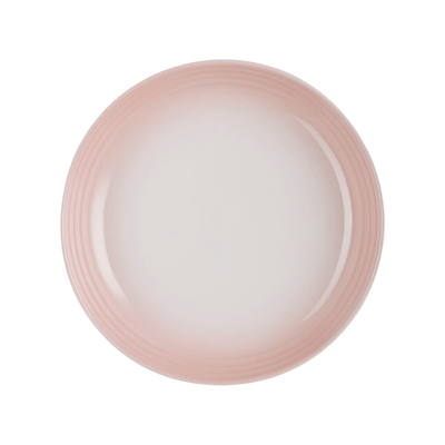 Le Creuset Signature pastatallerken shell pink 22 cm