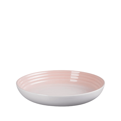 Le Creuset Signature pastatallerken shell pink 22 cm