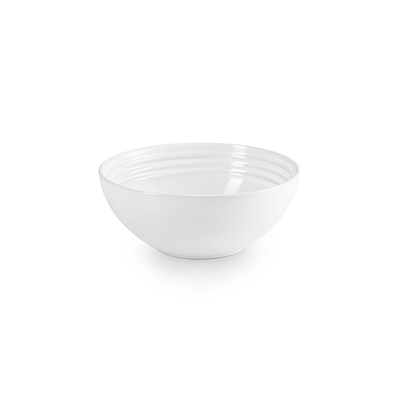 Le Creuset Signature stentøj dyb tallerken 16cm White