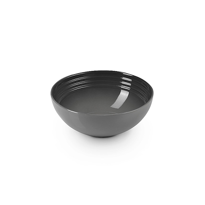 Le Creuset Signature stentøj dyb tallerken 16cm Flint