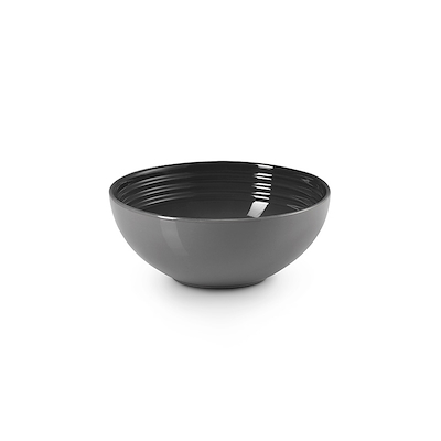 Le Creuset Signature stentøj dyb tallerken 16cm Flint