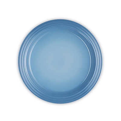 Le Creuset Signature stentøj middagstallerken 27cm Chambray