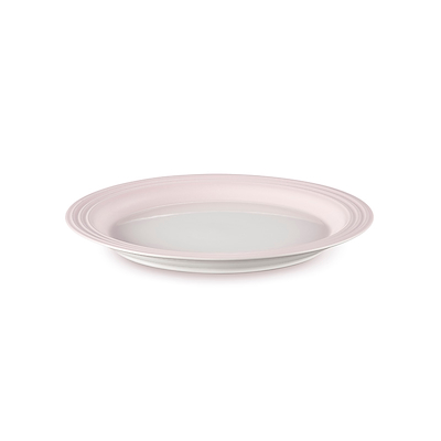 Le Creuset Signature stentøj middagstallerken 27cm Shell Pink