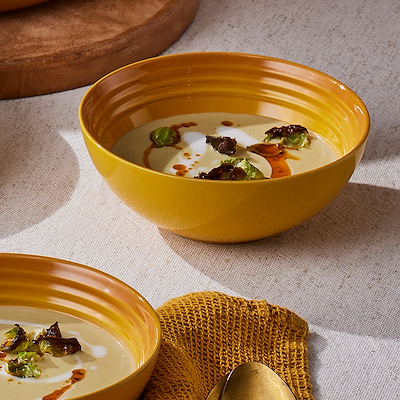 Le Creuset Signature stentøj dyb tallerken 16cm Nectar