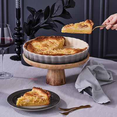 Le Creuset Signature stentøj tærtefad 28cm Flint