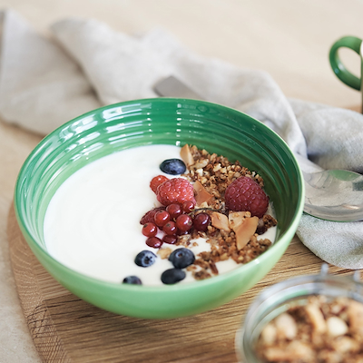 Le Creuset Signature stentøj dyb tallerken 16cm Bamboo