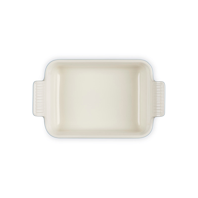 Le Creuset Signature stentøj Heritage rektangulært fad 19cm Chambray