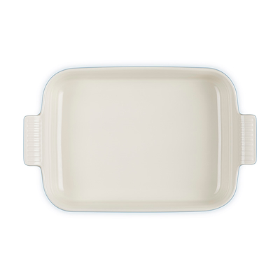 Le Creuset Signature stentøj Heritage rektangulært fad 32cm Chambray