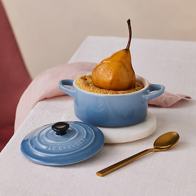 Le Creuset Signature stentøj minigryde 250ml Chambray