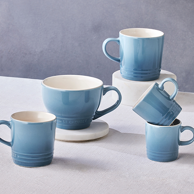 Le Creuset Signature stentøj jumbokop 400ml Chambray