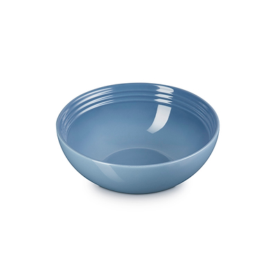 Le Creuset Signature stentøj serveringsskål 24cm Chambray