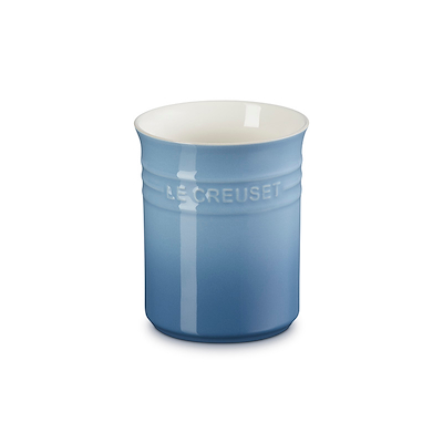 Le Creuset Signature stentøj bestik- og redskabskrukke Chambray