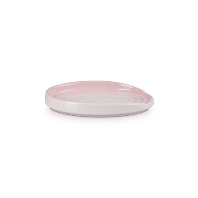 Le Creuset Signature stentøj oval grydeskeholder Shell Pink