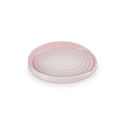 Le Creuset Signature stentøj oval grydeskeholder Shell Pink