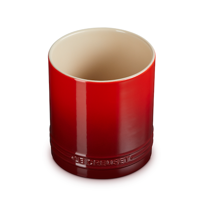 Le Creuset Signature stentøj redskabskrukke 1,1 liter Cerise
