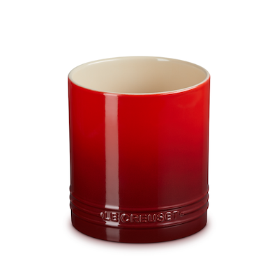 Le Creuset Signature stentøj redskabskrukke 1,1 liter Cerise