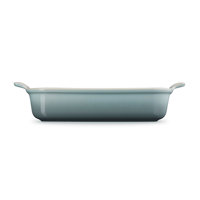 Le Creuset Signature stentøj Heritage rektangulært fad 32cm Sea Salt