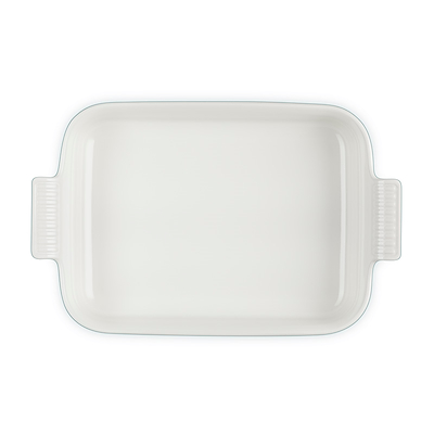 Le Creuset Signature stentøj Heritage rektangulært fad 32cm Sea Salt