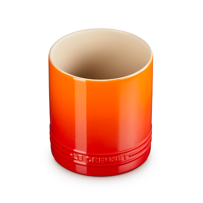 Le Creuset Signature stentøj redskabskrukke 1,1 liter Volcanic