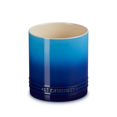 Le Creuset Signature stentøj redskabskrukke 1,1 liter Azure