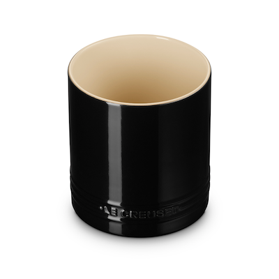 Le Creuset Signature stentøj redskabskrukke 1,1 liter Black