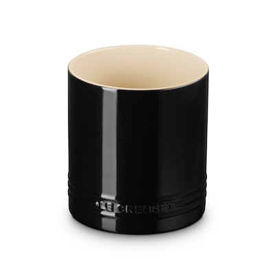 Le Creuset Signature stentøj redskabskrukke 1,1 liter Black