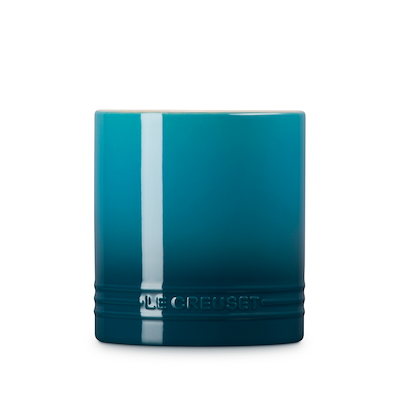 Le Creuset Signature stentøj redskabskrukke 1,1 liter Deep Teal