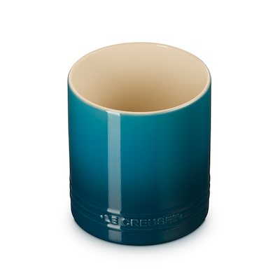 Le Creuset Signature stentøj redskabskrukke 1,1 liter Deep Teal