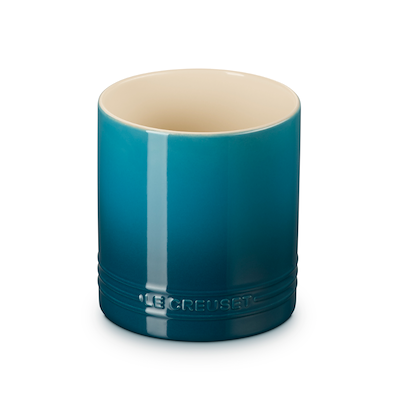 Le Creuset Signature stentøj redskabskrukke 1,1 liter Deep Teal
