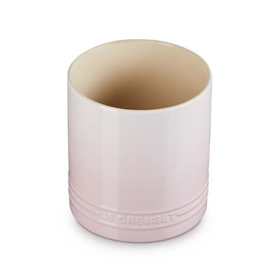 Le Creuset Signature stentøj redskabskrukke 1,1 liter Shell Pink