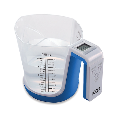Jocca køkkenvægt med målebæger