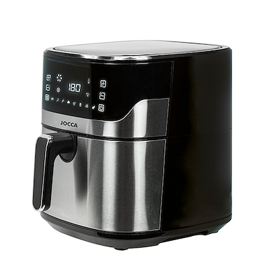 Jocca airfryer 6,5 liter sort og stål 1600 Watt
