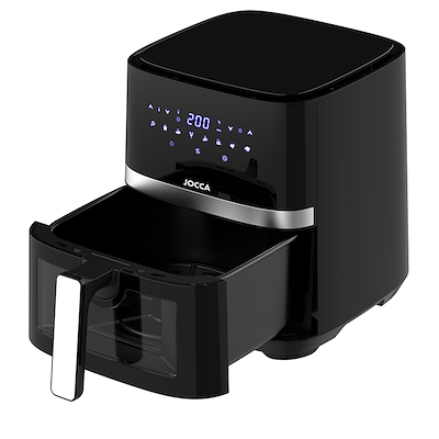 Jocca digital airfryer sort 5 liter