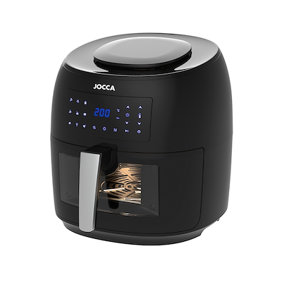Jocca digital airfryer sort 7,4 liter 1800 watt