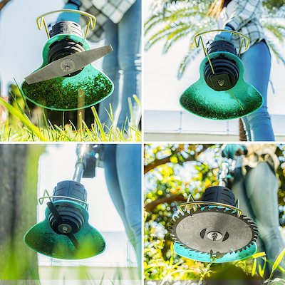 Cecotec FastCut 3000 Freemove ledningsfri multifunktionel buskrydder